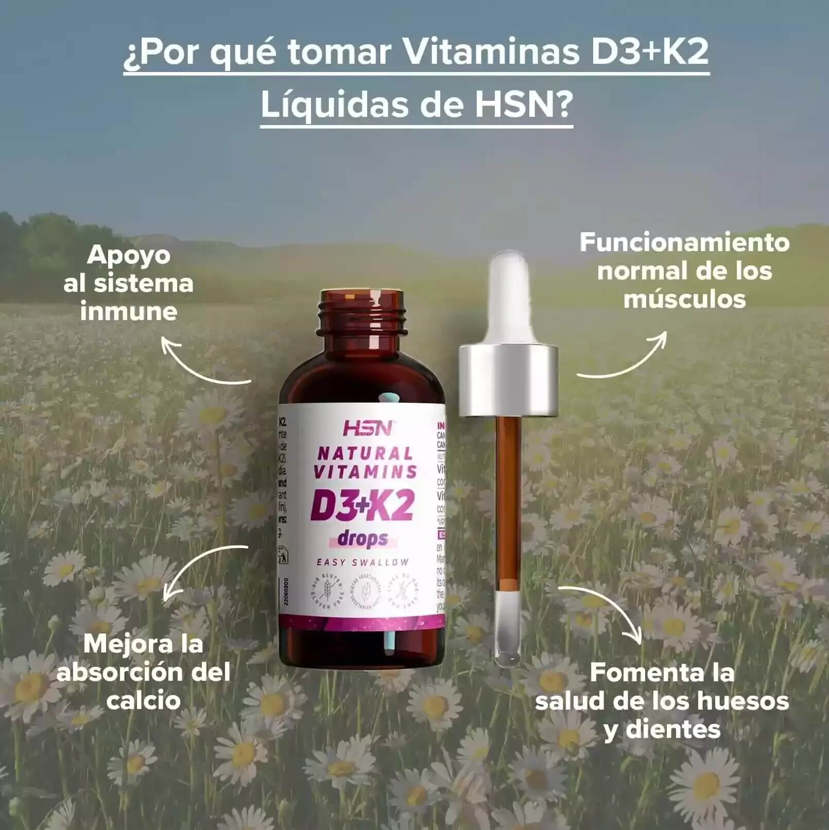 VITAMINES D3+K2 LÍQUIDES - Imagen 4