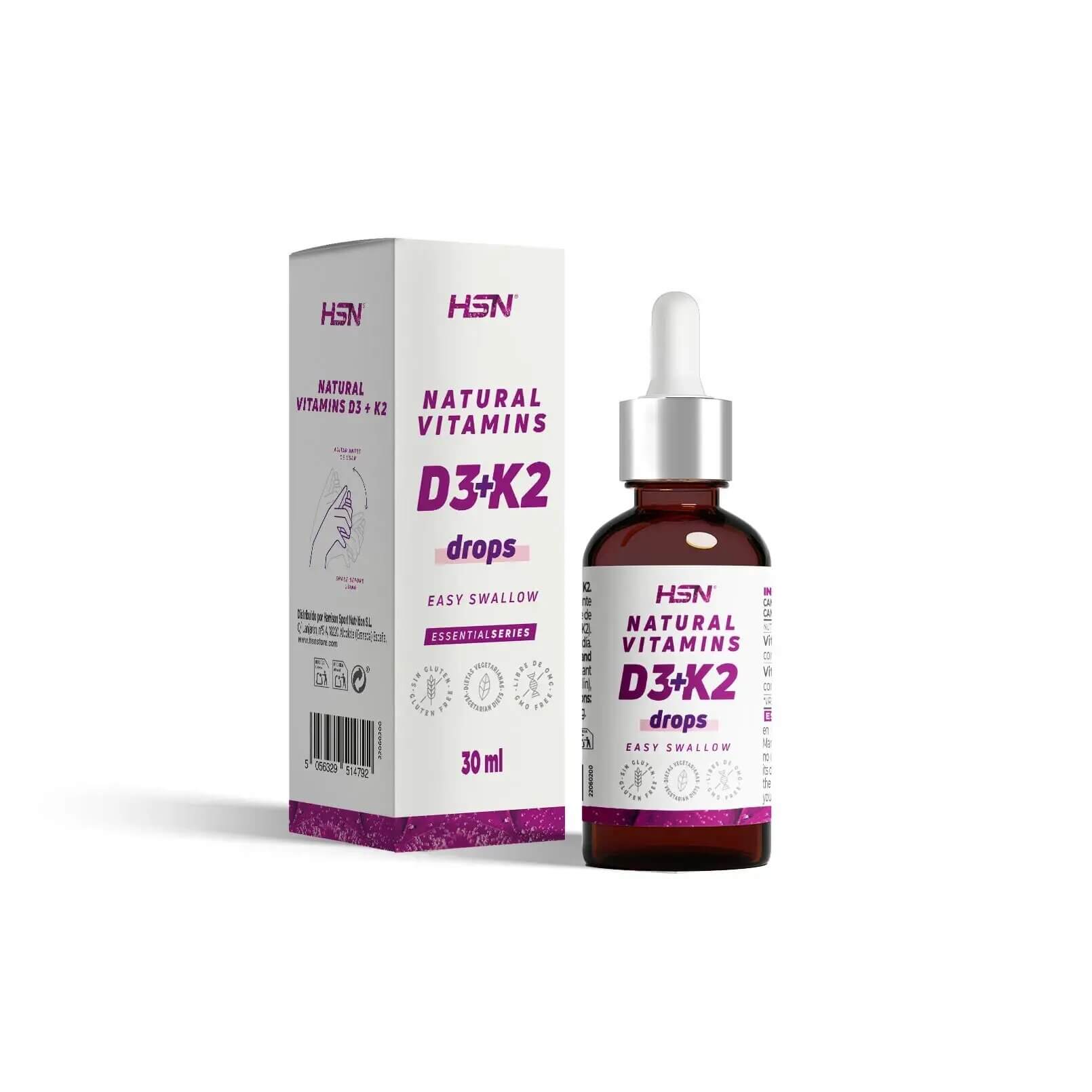 VITAMINES D3+K2 LÍQUIDES
