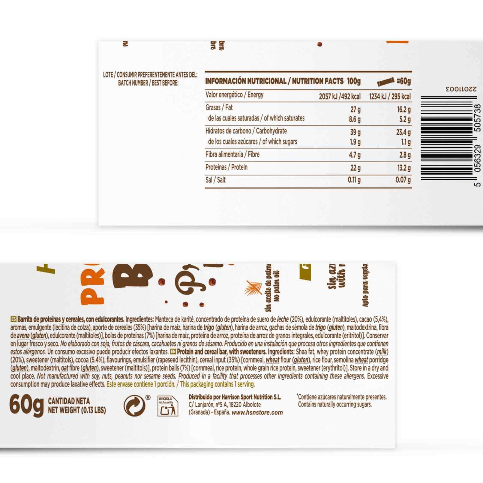 BARRETA DE PROTEÏNES I CEREALS - Imagen 2